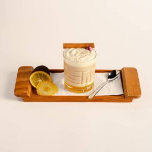 لاته با سیروپ کدو حلوایی